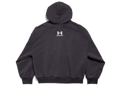 Balenciaga x Under Armour Zip-Up Hoodie Regular Fit Black/White