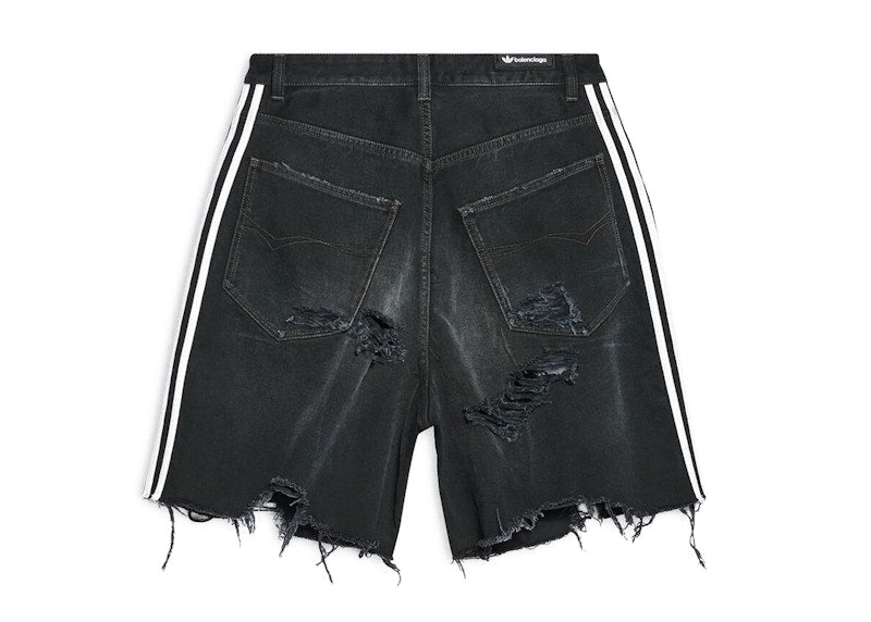 Balenciaga x adidas Baggy Shorts Black
