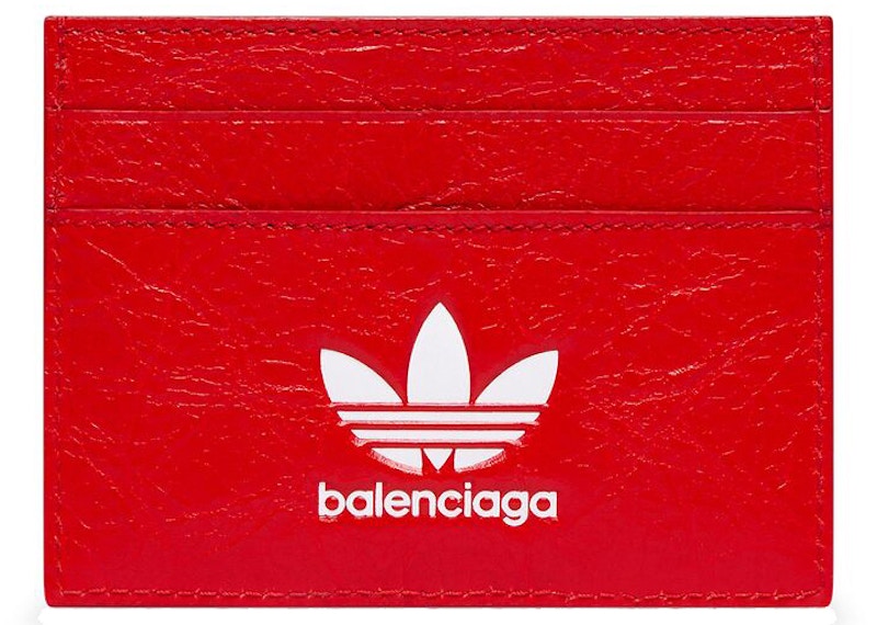 Balenciaga x adidas Card Holder Red