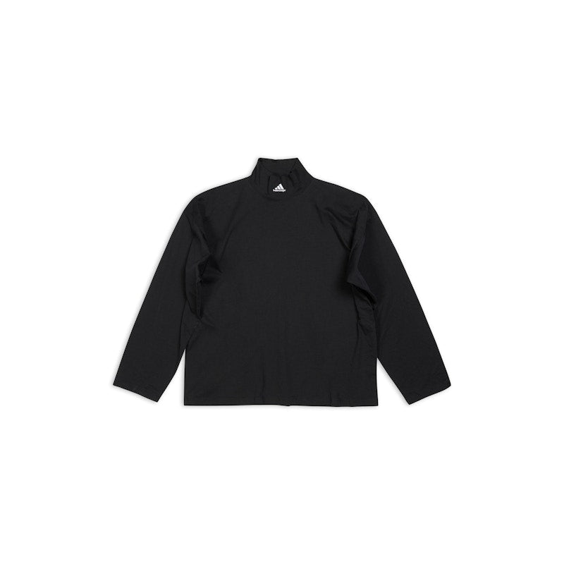 Balenciaga x adidas High Neck T-Shirt Black