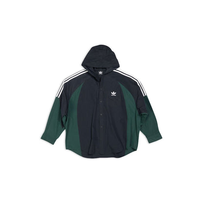 Balenciaga x adidas Hooded Shirt Black