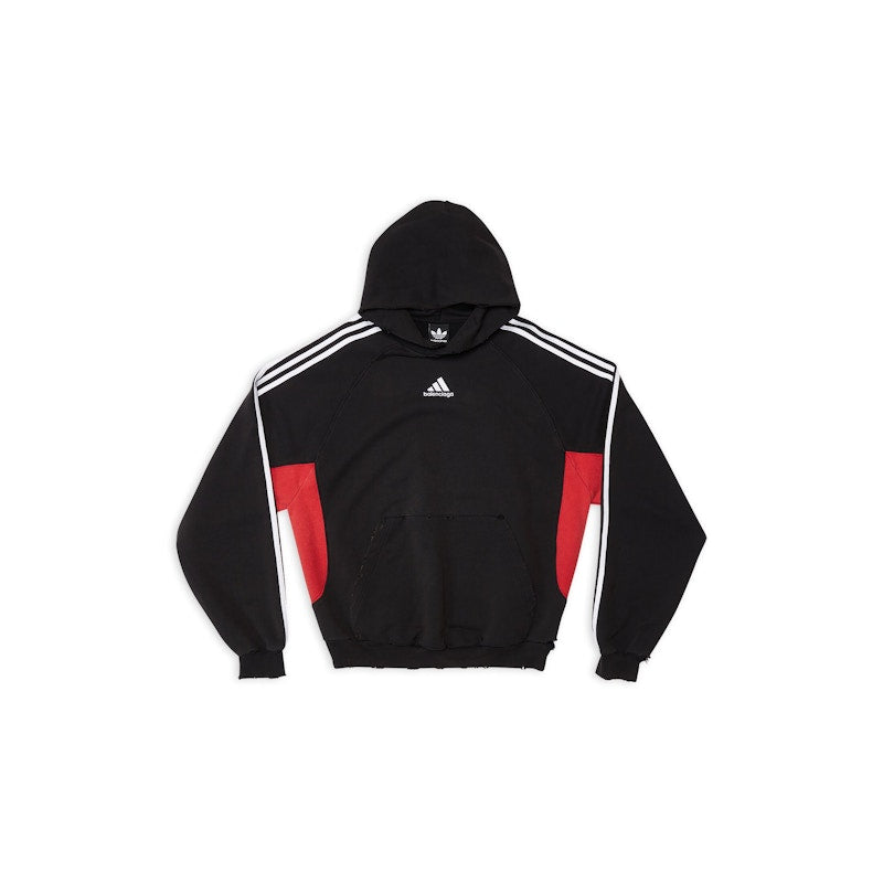 Balenciaga x adidas Hoodie Small Fit Black