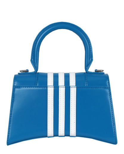 Balenciaga x adidas Hourglass Top Handle Blue White