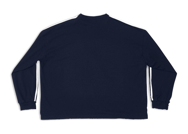 Balenciaga x adidas L/S T-Shirt Navy