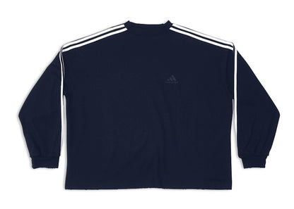 Balenciaga x adidas L/S T-Shirt Navy