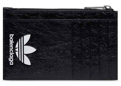 Balenciaga x adidas Long Coin And Card Holder Black
