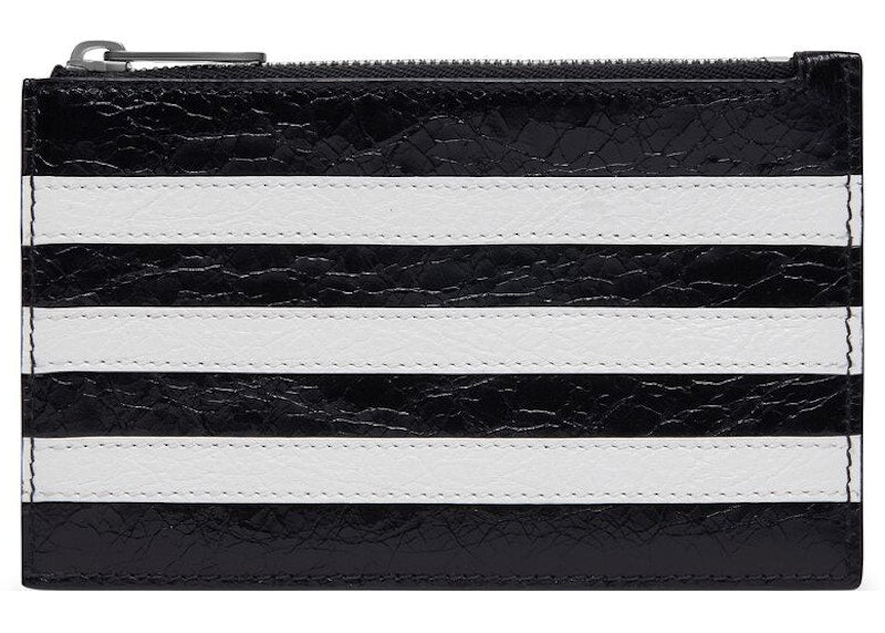 Balenciaga x adidas Long Coin And Card Holder Black
