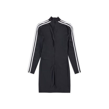 Balenciaga x adidas Long Sleeve Mini Dress Black
