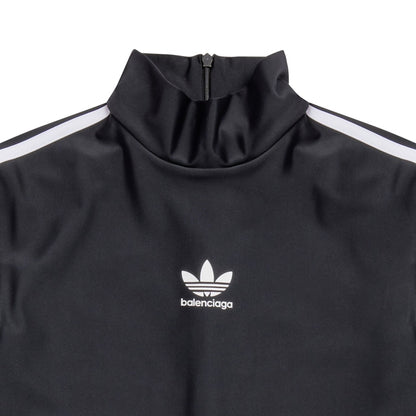 Balenciaga x adidas Long Sleeve Mini Dress Black