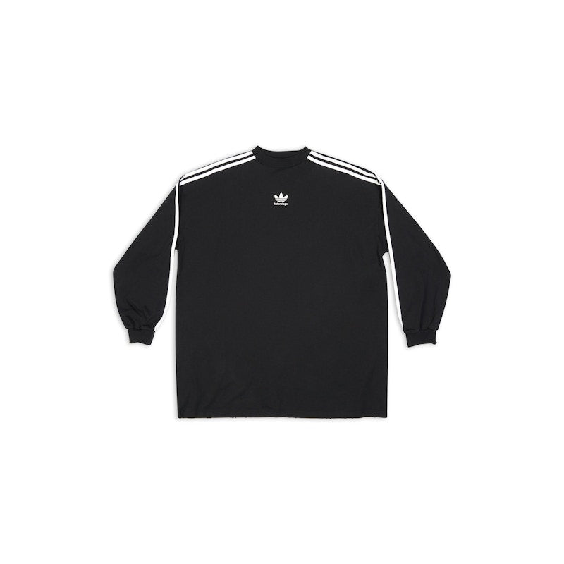 Balenciaga x adidas Long Sleeve T-Shirt Oversized Black