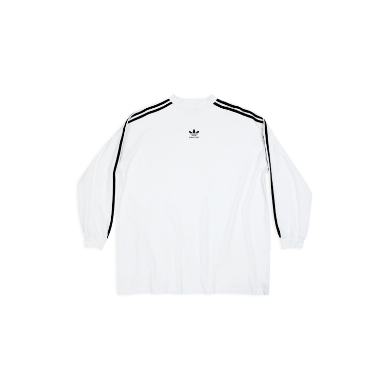 Balenciaga x adidas Long Sleeve T-Shirt Oversized White