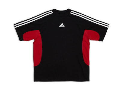 Balenciaga x adidas Medium Fit T-Shirt Black Red