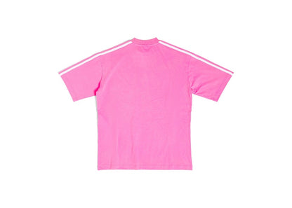 Balenciaga x adidas Medium Fit T-Shirt Neon Pink