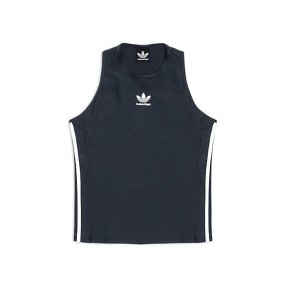 Balenciaga x adidas Mens Athletic Tank Top Black