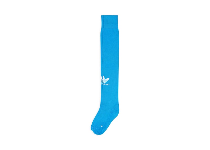 Balenciaga x adidas Mens Soccer Socks Blue
