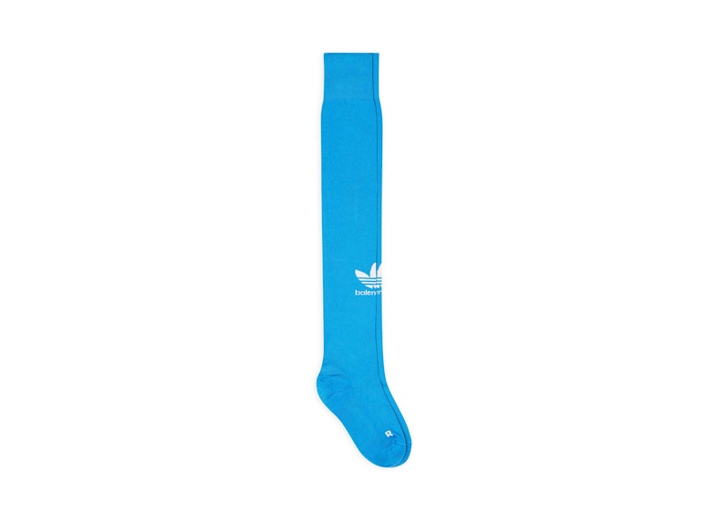 Balenciaga x adidas Mens Soccer Socks Blue