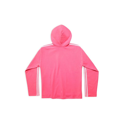 Balenciaga x adidas No Rib Hoodie Medium Fit Neon Pink
