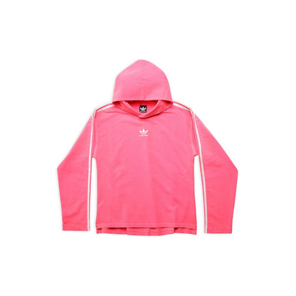 Balenciaga x adidas No Rib Hoodie Medium Fit Neon Pink