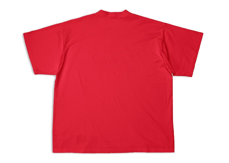 Balenciaga x adidas Oversized T-Shirt Red