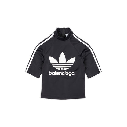Balenciaga x adidas Short Sleeve Athletic Top Black
