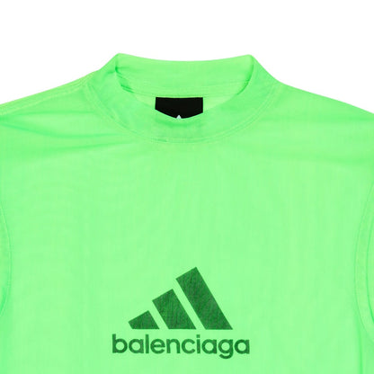 Balenciaga x adidas Sleeveless Fitted Top Fluo Green