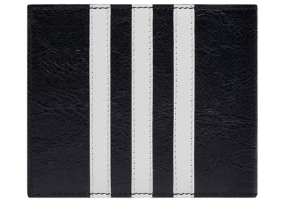 Balenciaga x adidas Square Folded Wallet Black