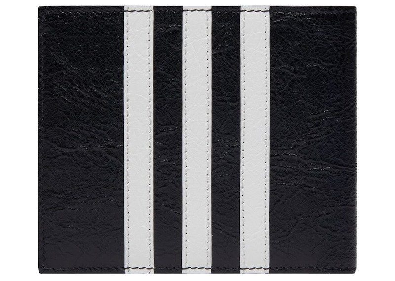 Balenciaga x adidas Square Folded Wallet Black