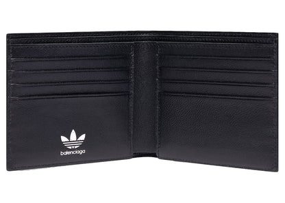 Balenciaga x adidas Square Folded Wallet Black