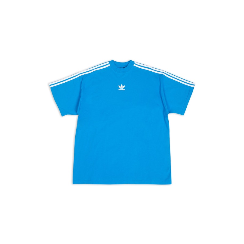 Balenciaga x adidas T-Shirt Oversized Blue