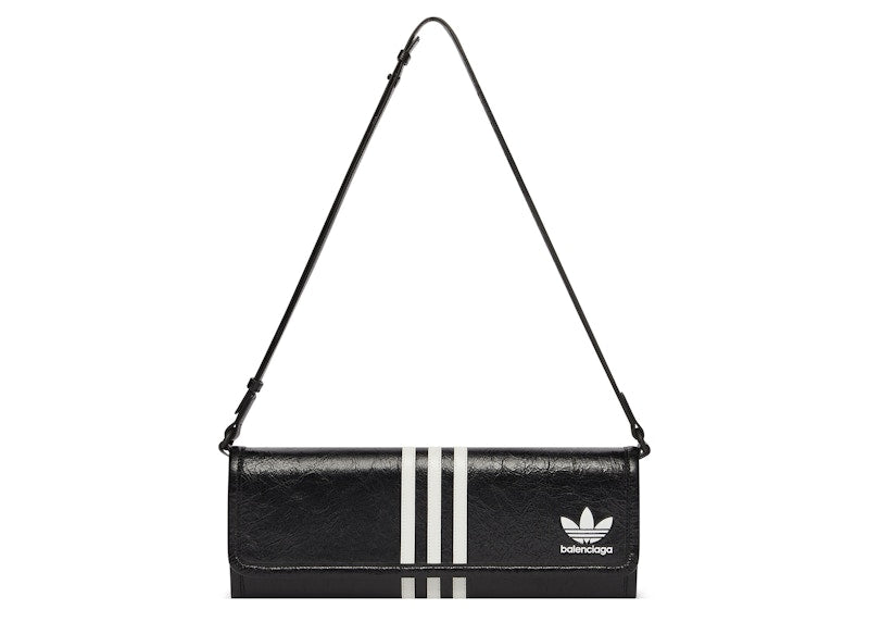 Balenciaga x adidas Wallet On Strap Black
