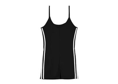 Balenciaga x adidas Women's Strap Mini One Piece Black White