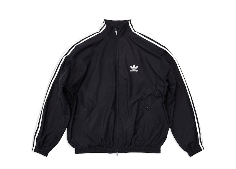 Balenciaga x adidas Women's Tracksuit Jacket Black White