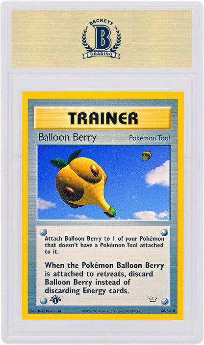 Balloon Berry 2001 Pokemon TCG Neo Revelation 1st Edition #60/64 (PSA or BGS Graded)