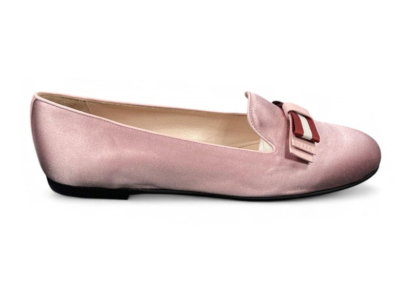 Bally Bew Fabric Flats Dusty Rose (Women's)