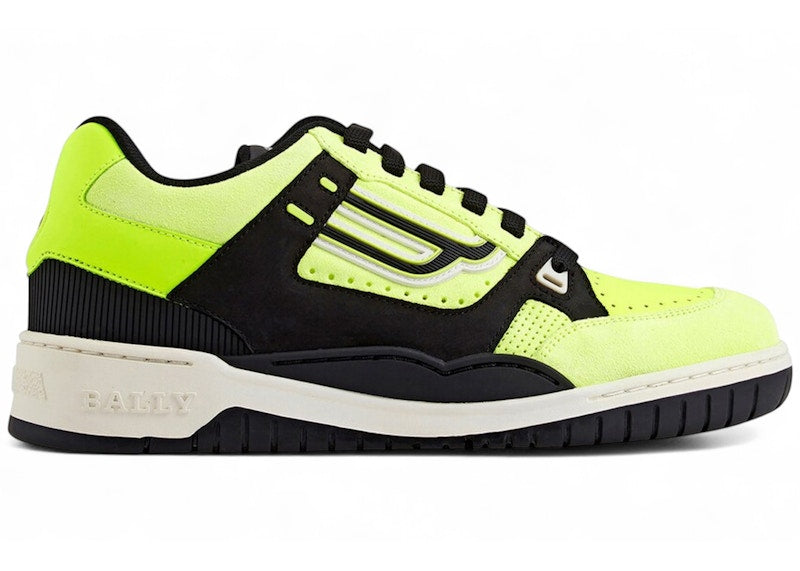 Bally Kuba Sneaker Neon Yellow Black