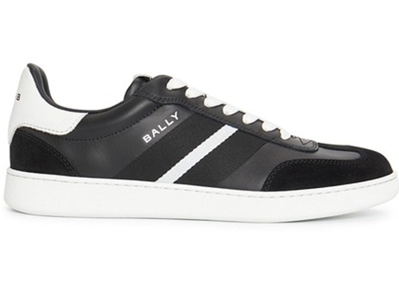 Bally Retro Crest Sneaker Black White