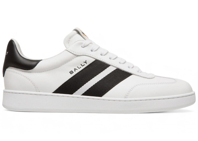 Bally Retro Crest Sneaker White Black