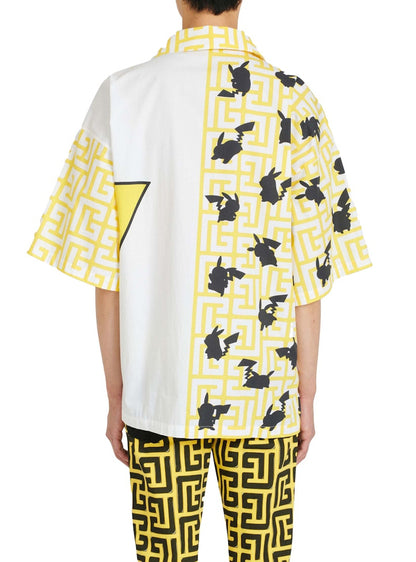 Balmain x Pokemon Oversized Shirt Yellow