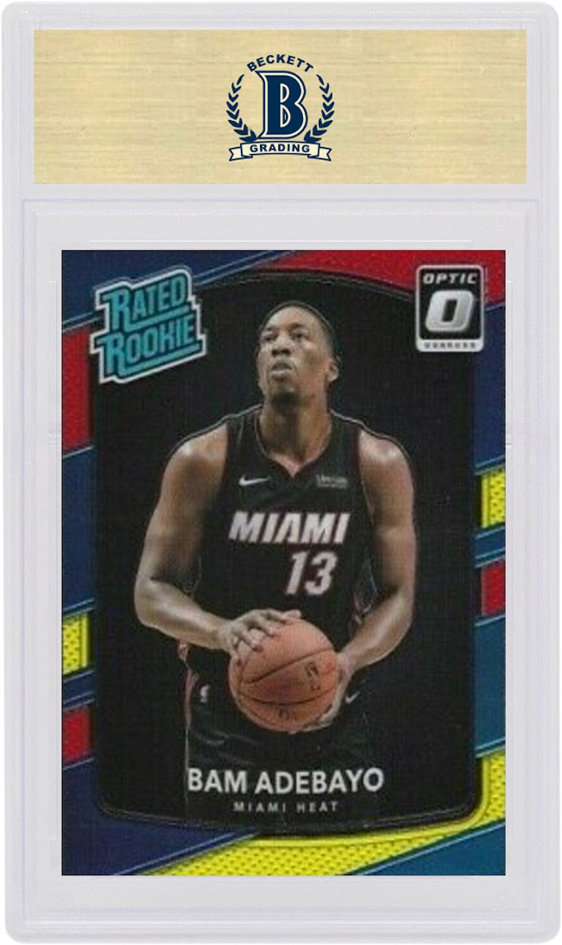 Bam Adebayo 2017 Donruss Optic Rookie Red/Yellow #187