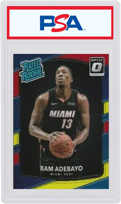 Bam Adebayo 2017 Donruss Optic Rookie Red/Yellow #187