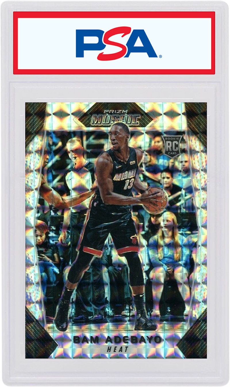 Bam Adebayo 2017 Panini Prizm Mosaic Rookie #86 (PSA or BGS Graded)