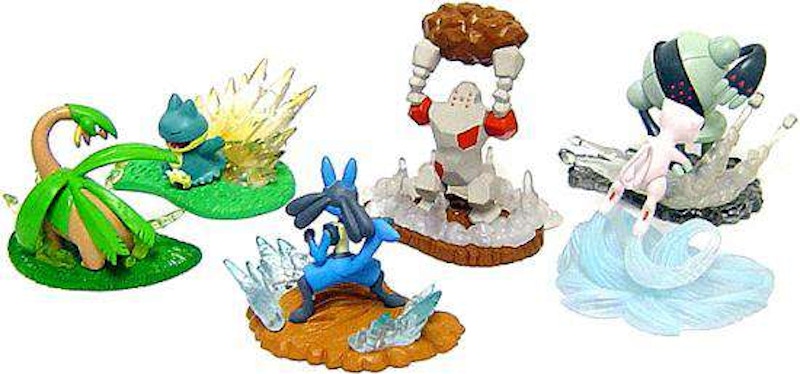 Banpresto Pokemon Action Battlers Action Battlers Mini Figure (Set of 6)
