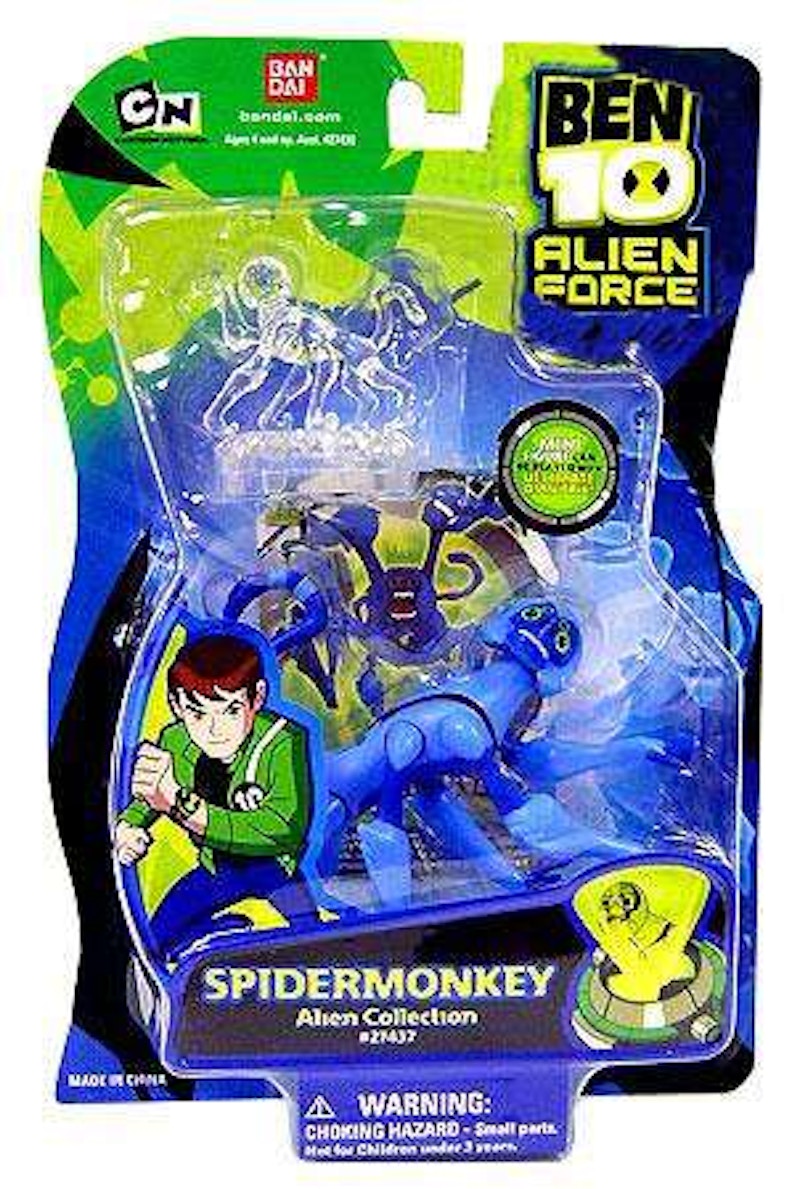 Bandai America Ben 10 Alien Collection Spidermonkey Action Figure