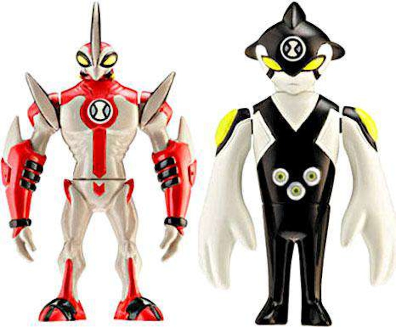 Bandai America Ben 10 Alien Creation Chamber Ditto & WayBig RANDOM Color Eyes Mini Figure 2-Pack