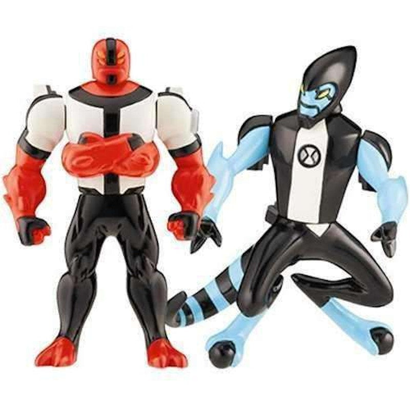 Bandai America Ben 10 Alien Creation Chamber Four Arms & XLR8 Mini Figure 2-Pack