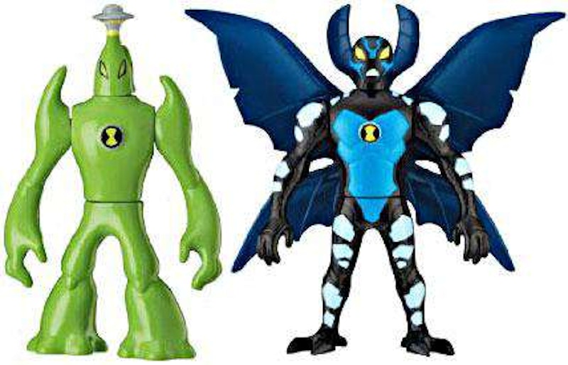Bandai America Ben 10 Alien Creation Chamber Goop & Big Chill Mini Figure 2-Pack