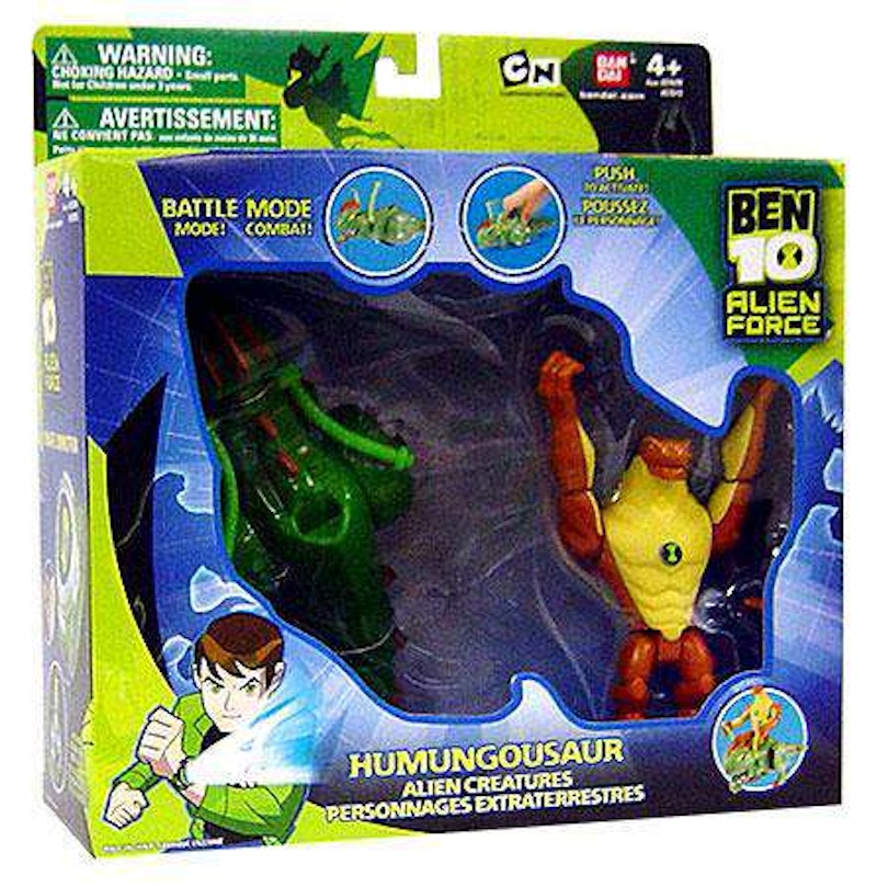 Bandai America Ben 10 Alien Creatures Humungousaur Action Figure Set