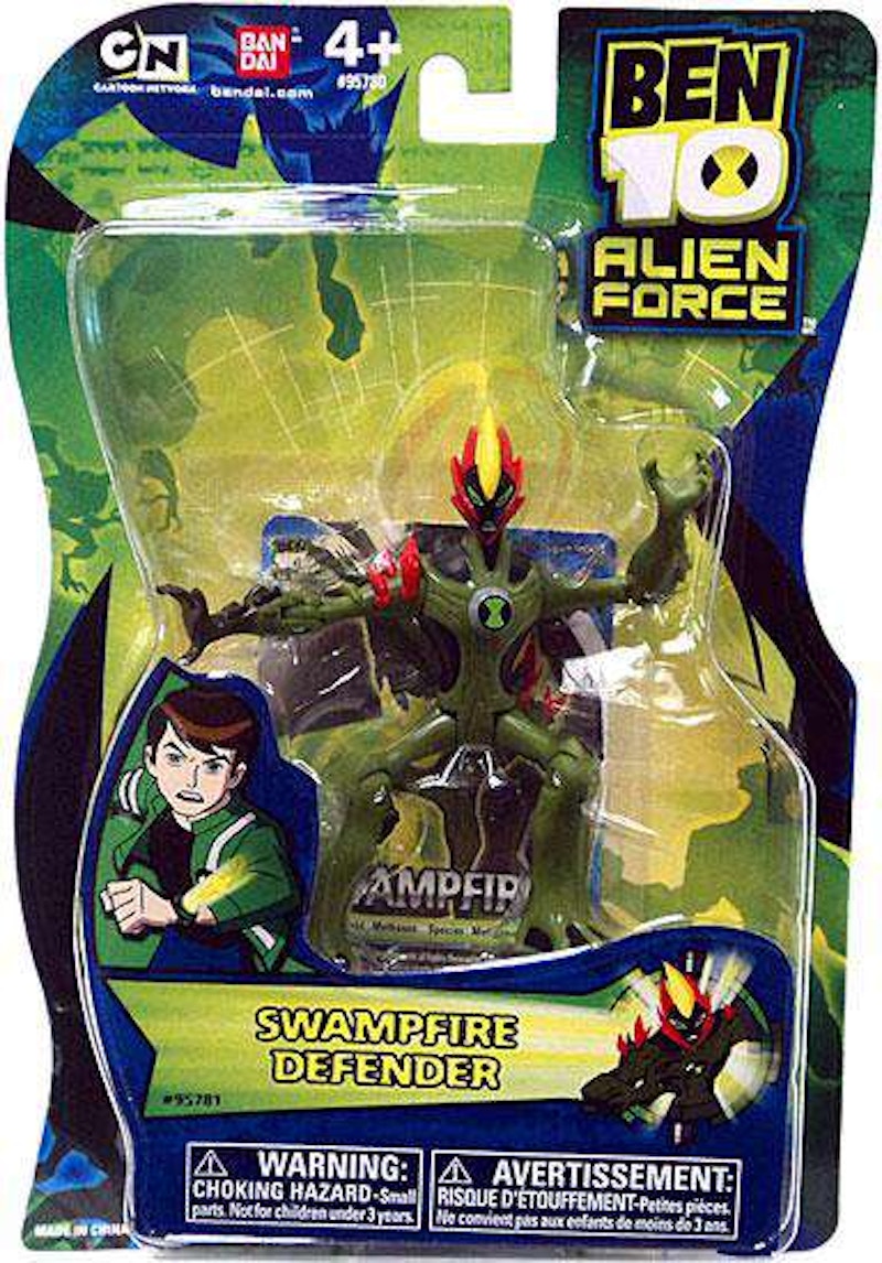 Bandai America Ben 10 Alien Force Swampfire Defender, No Mini Alien Action Figure