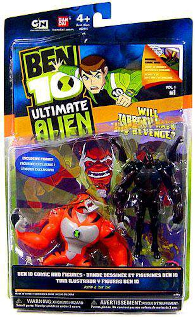 Bandai America Ben 10 Comic Book Series Rath & Six Six Exclusive Exclusive Action Figure 2-Pack