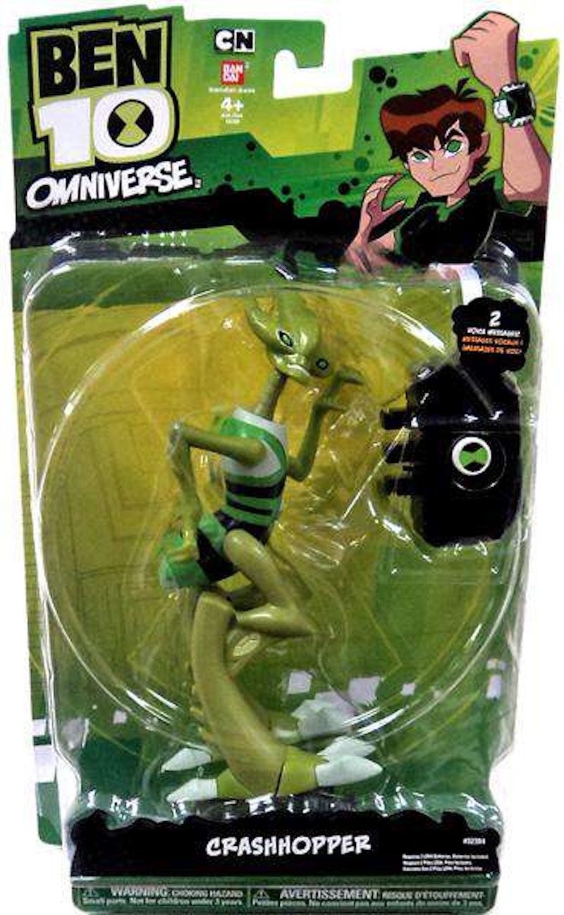 Bandai America Ben 10 Crashhopper 6" Action Figure